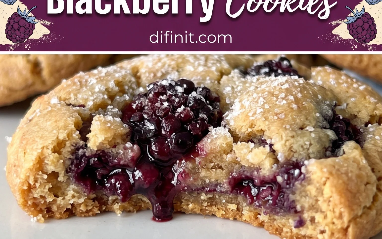 Blackberry Cookies