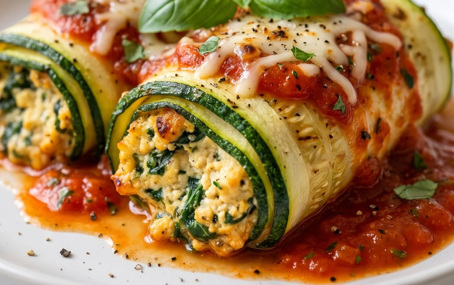 Vegan Zucchini Rollatini