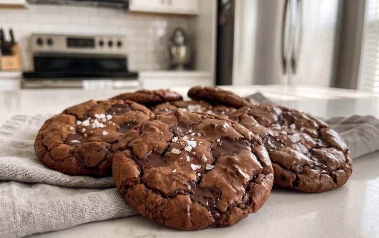 Salted Brownie Cookies