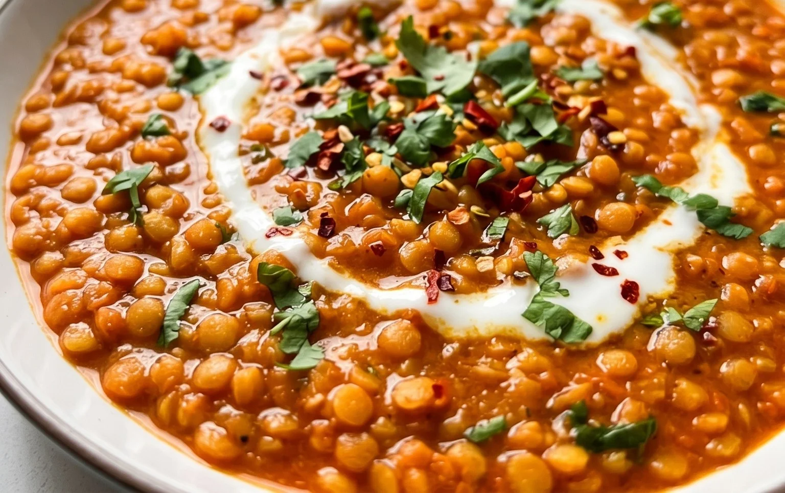 Spicy Red Lentil Curry