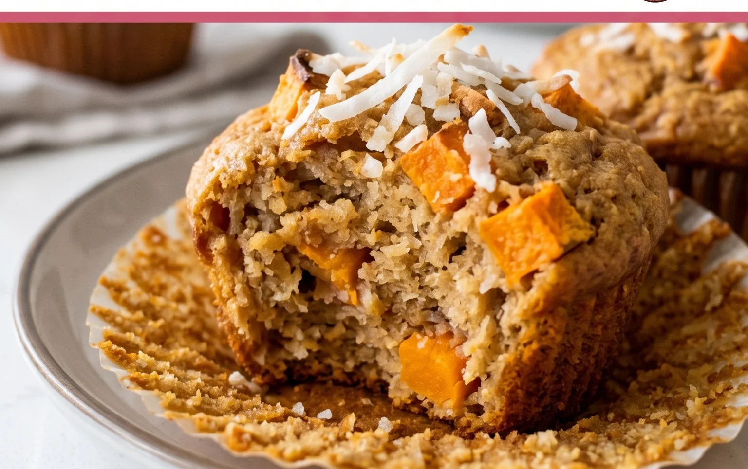 Anti-Inflammatory Coconut and Sweet Potato Muffin Recipe