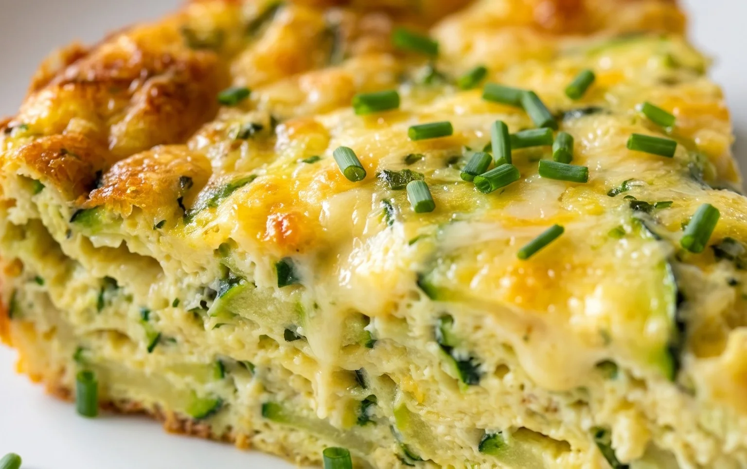 Crustless Zucchini Quiche Recipe