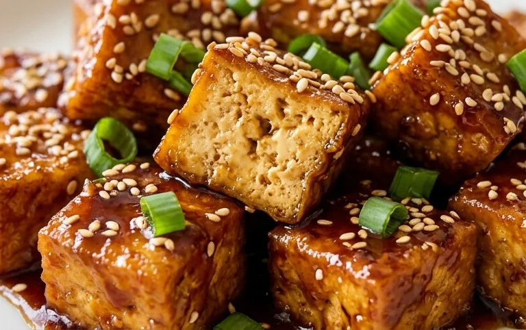 Honey Garlic Tofu