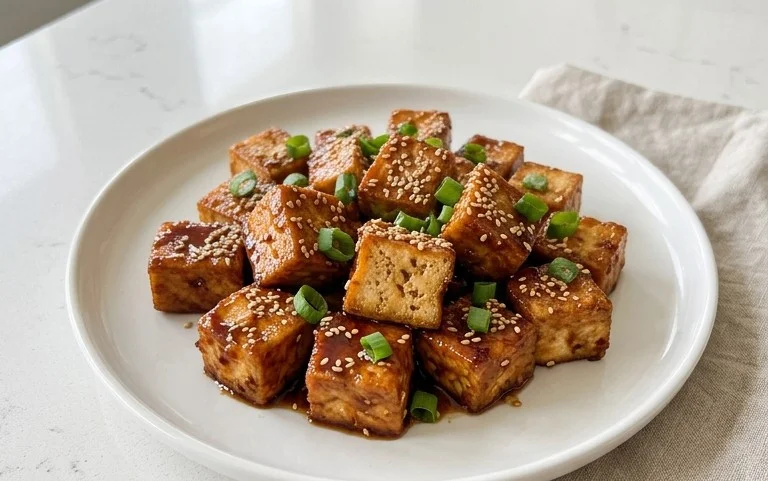 Honey Garlic Tofu