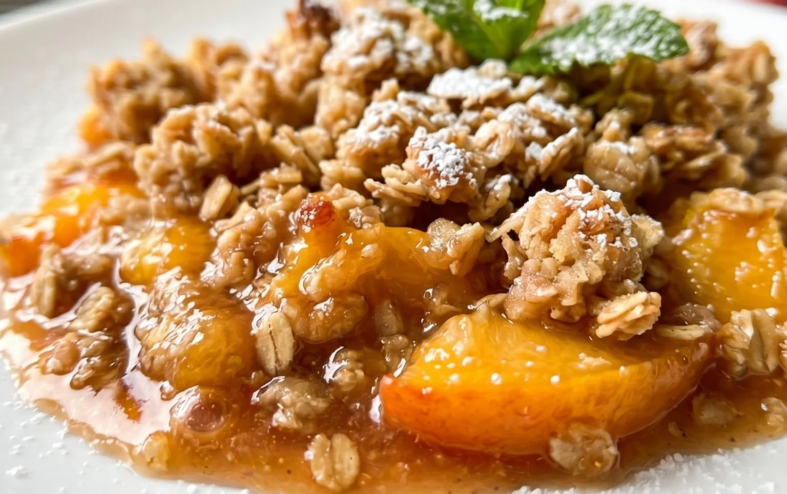 Peach Crisp