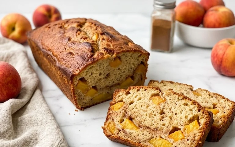 Spiced Peach Bread