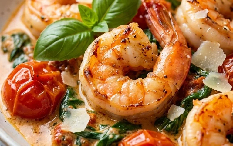 Tuscan Shrimp (One-Pan, 30-Minute Dinner)