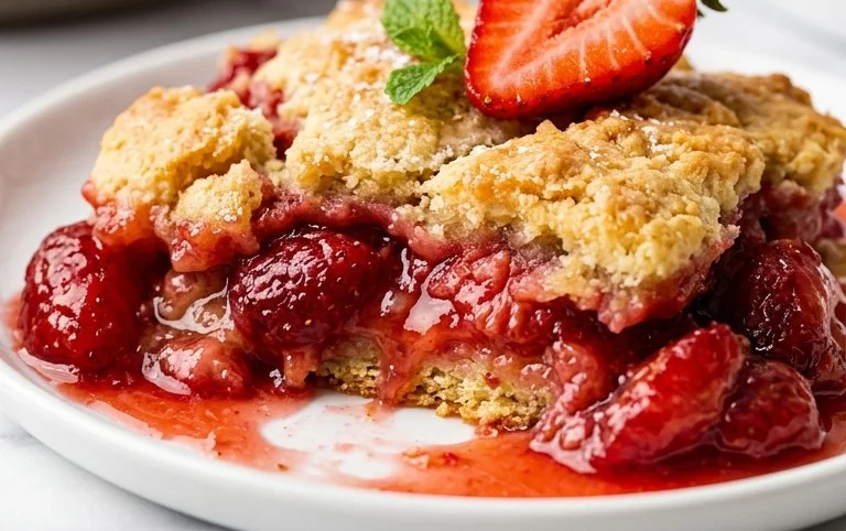 Strawberry Cobbler
