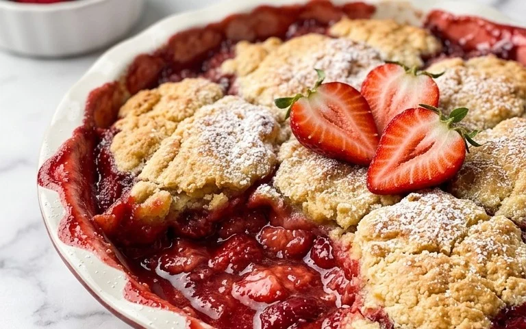 Strawberry Cobbler