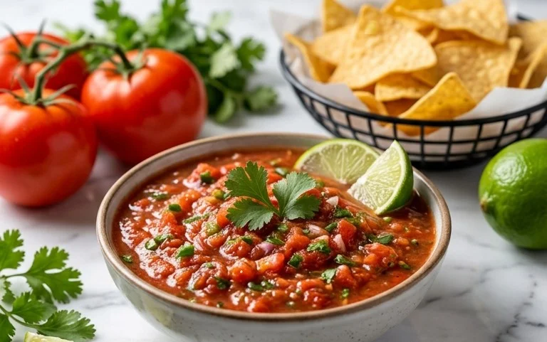 Blender Salsa (Restaurant Style Salsa)