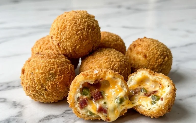 Beef Bacon Jalapeño Popper Cheese Balls