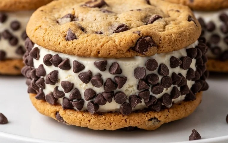 Cookie Ice Cream Sandwiches (Like a Chipwich!)