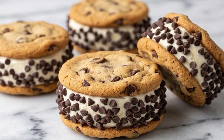 Cookie Ice Cream Sandwiches (Like a Chipwich!)