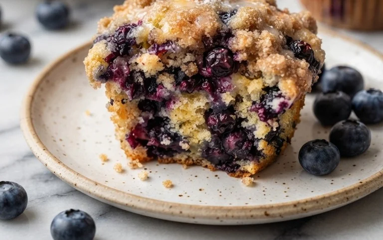 Homemade Blueberry Muffins