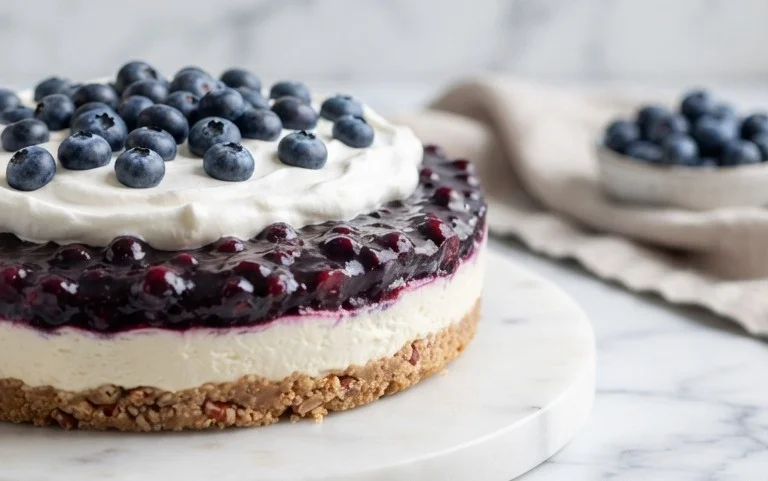 No-Bake Blueberry Yum Yum
