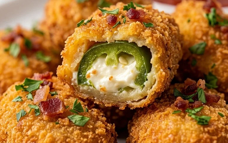 Fried Jalapeno Popper Bites
