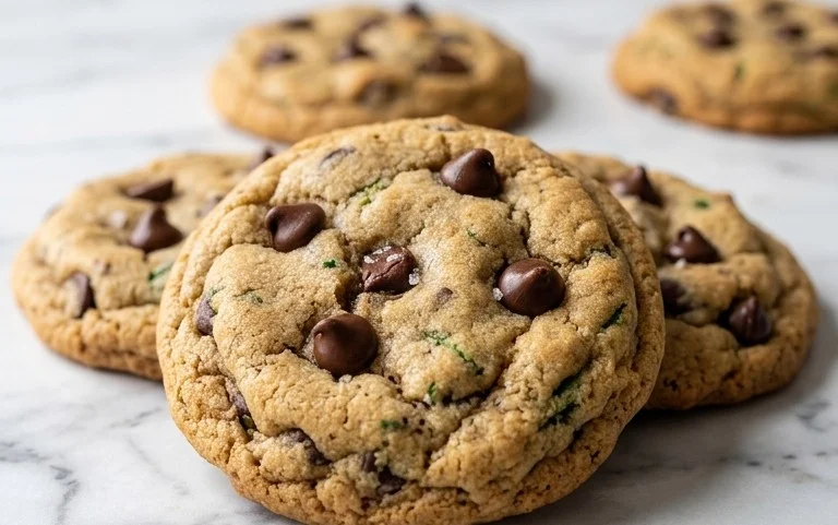 Zucchini Chocolate Chip Cookies