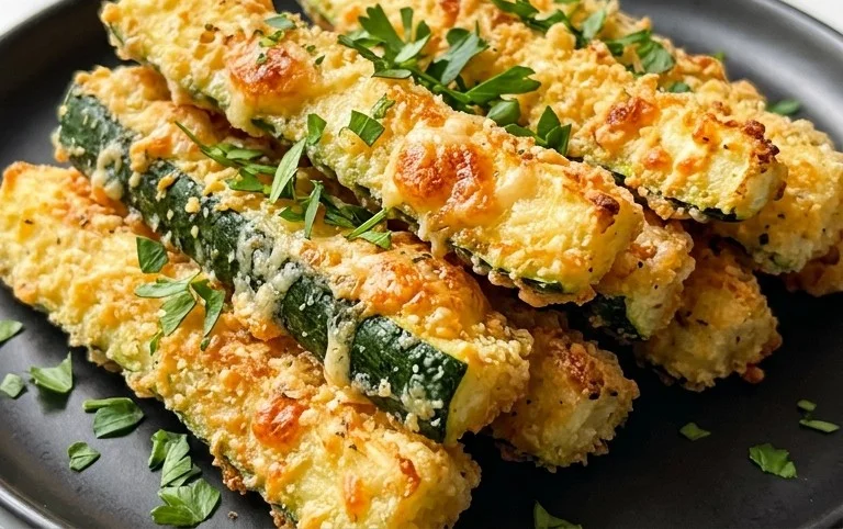 Baked Parmesan Zucchini Fries
