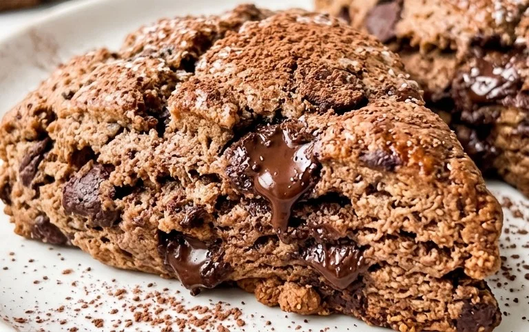 Triple Chocolate Scones