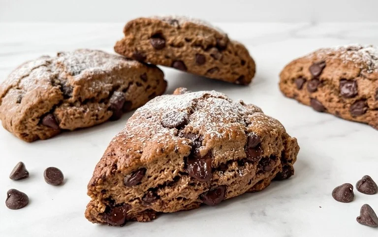 Triple Chocolate Scones