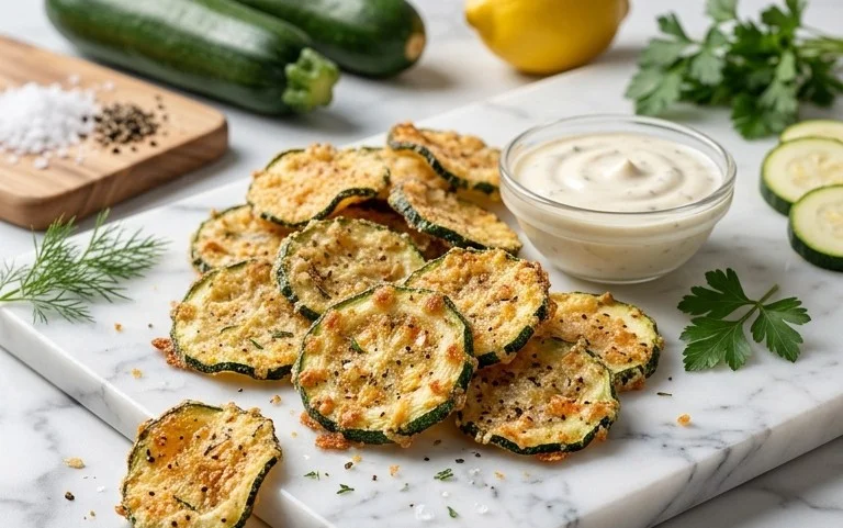 Baked Zucchini Chips