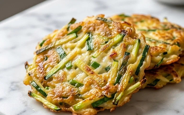 Quick & Easy Korean Zucchini Fritters (Hobak Jeon)
