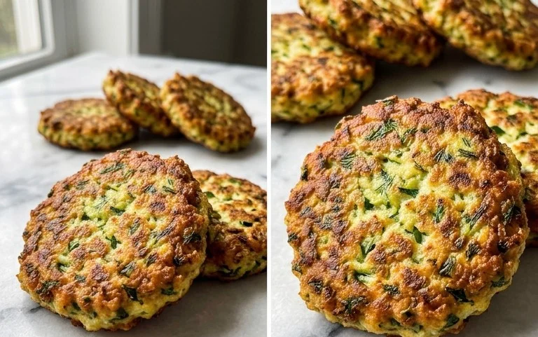 Kolokithokeftedes (Greek Zucchini Fritters)