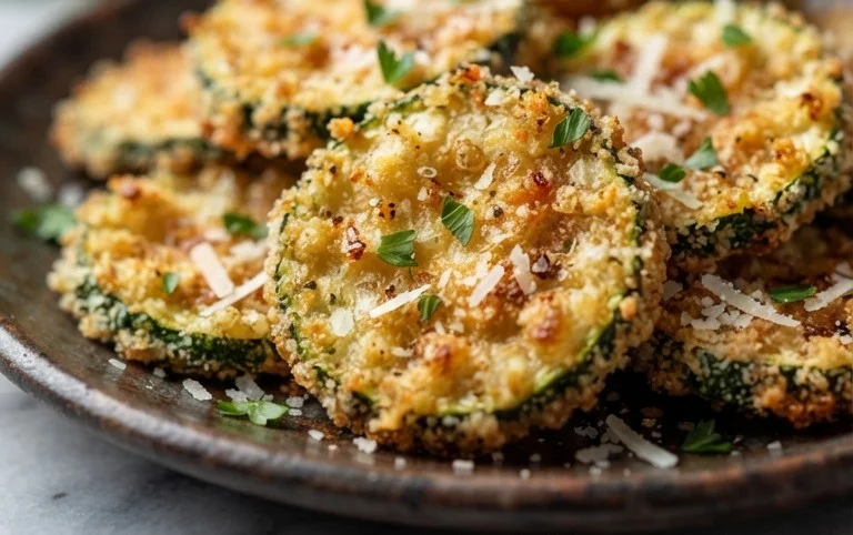 Crispy Baked Zucchini Chips