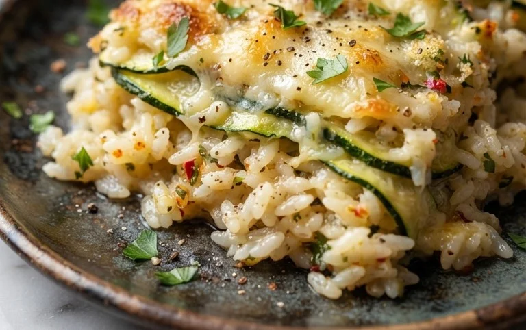 Julia Child's Zucchini and Rice Gratin (Tian de Courgettes au Riz)