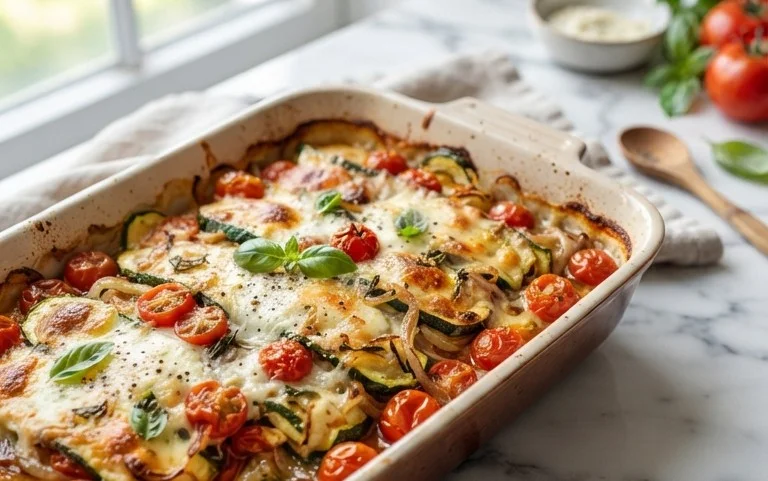 Zucchini Tomato Bake