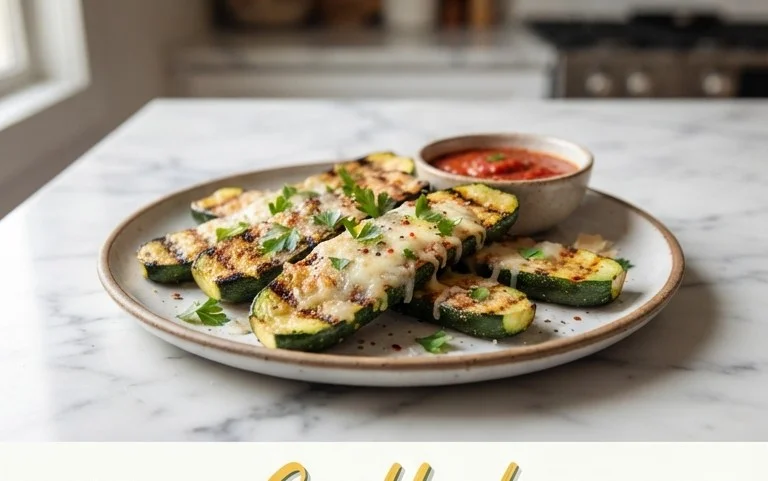 Grilled Zucchini with Parmesan