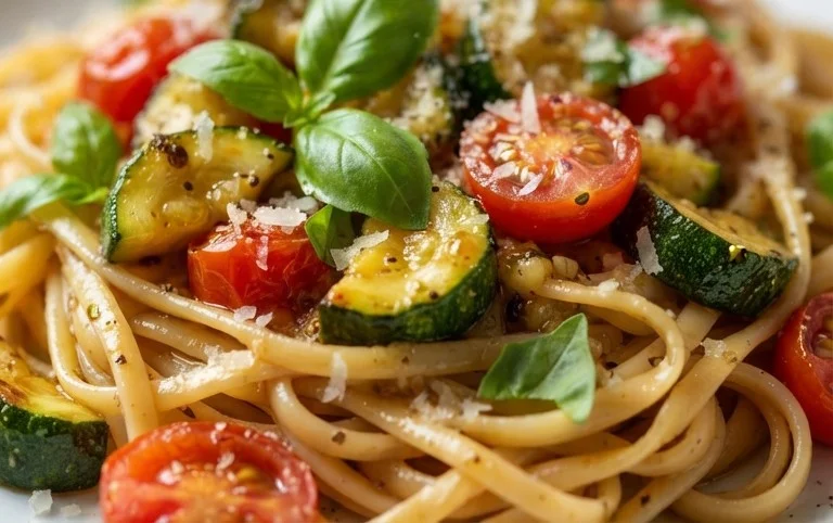 Simple Fresh Zucchini Pasta Sauce