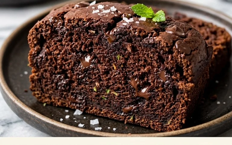 Double Dark Chocolate Zucchini Bread